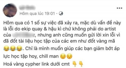 Phẫn nộ vụ nhóm rapper Việt đốt sách vở của học sinh trường Amsterdam Hà Nội để quay MV - Ảnh 2.