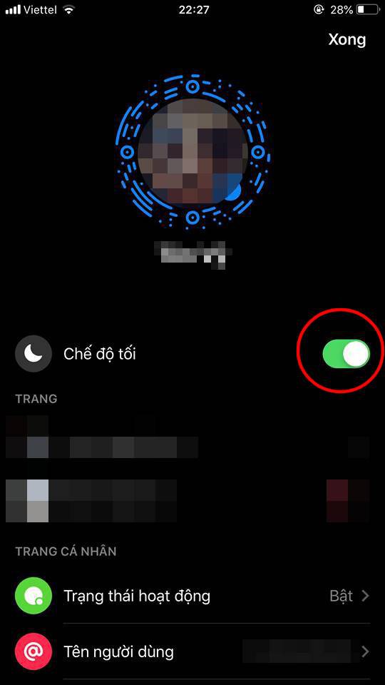 Hướng dẫn cách bật chế độ tối (Dark Mode) trên Messenger của Facebook - Ảnh 3.