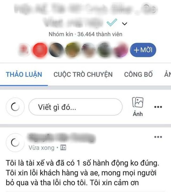 Nữ sinh lớp 12 bị tài xế xe ôm công nghệ rao số trên mạng, nội dung đi khách 400k/ lượt - Ảnh 4.