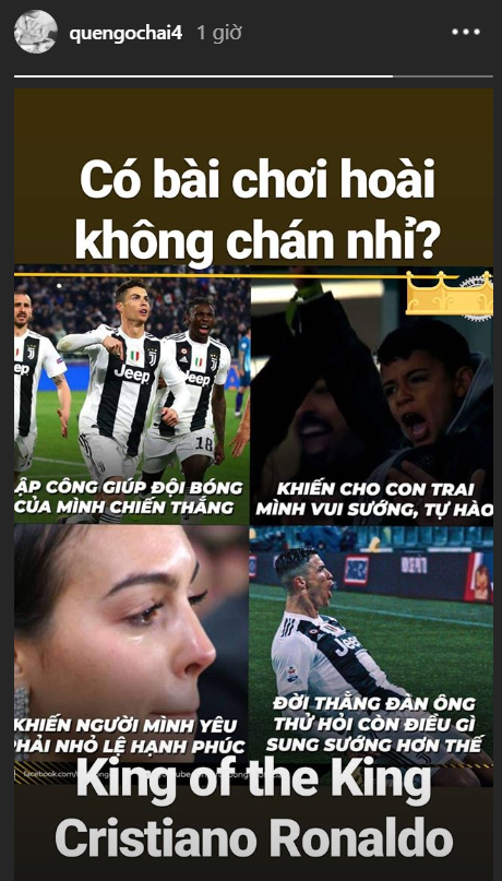 Màn trình diễn của Ronaldo khiến sao bóng đá Việt trầm trồ: Anh ấy là vua của những nhà vua - Ảnh 1.