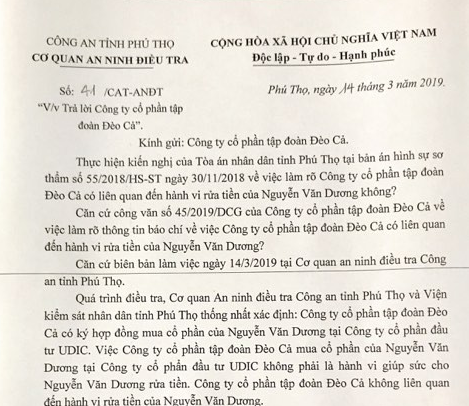 Công an, VKS khẳng định Đèo Cả không liên quan hành vi rửa tiền của trùm cờ bạc Nguyễn Văn Dương - Ảnh 1.