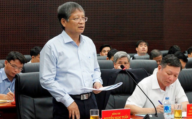 Công an khám xét nhà ông Nguyễn Ngọc Tuấn, nguyên Phó Chủ tịch UBND TP.Đà Nẵng - Ảnh 1.