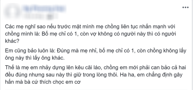 Mẹ chồng nhắc khéo con trai bố mẹ chỉ có 1, vợ không người này thì người khác, nàng dâu phản ứng khiến bà nhảy dựng - Ảnh 1.