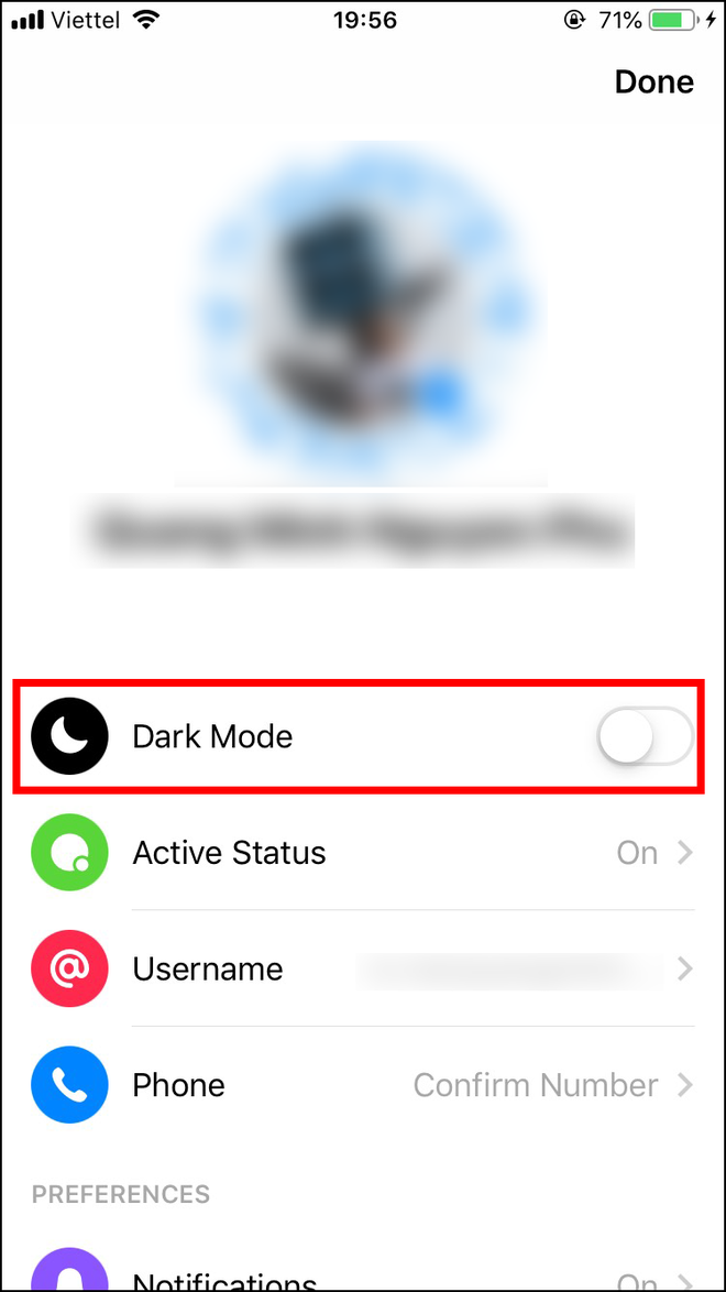 Hô biến Facebook Messenger sang Dark Mode đen hyền bí chỉ bằng 2 bước đơn giản - Ảnh 3.