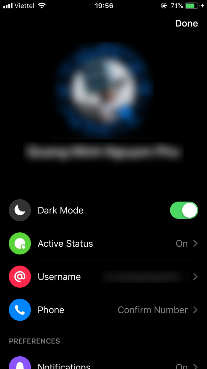 Hô biến Facebook Messenger sang Dark Mode đen hyền bí chỉ bằng 2 bước đơn giản - Ảnh 4.