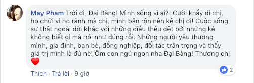 Điềm đạm là thế nhưng Thân Thúy Hà cũng bức xúc đáp trả khi bị nhận xét đua đòi nên mới phải lo đi kiếm tiền sau 1 tháng sinh con - Ảnh 2.