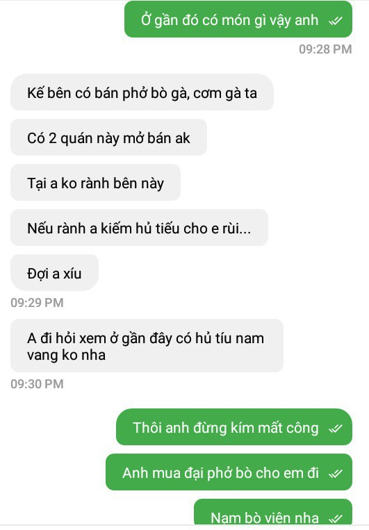 Đọc xong loạt tin nhắn của chàng shipper gửi cô khách đặt mua hủ tíu, bao nàng ghen tị: Người yêu còn chẳng ngọt ngào như thế - Ảnh 2.