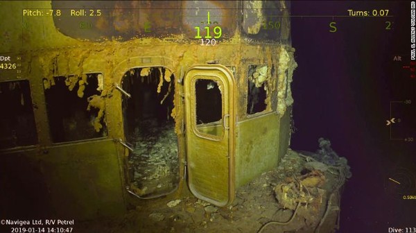 Tìm thấy tàu sân bay Mỹ trúng ngư lôi Nhật trong Thế chiến II sau 75 năm mất tích dưới biển sâu - Ảnh 3.