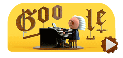 Tri ân Johann Sebastian Bach, gã khổng lồ Google lần đầu tiên trong lịch sử dùng thứ này - Ảnh 1.