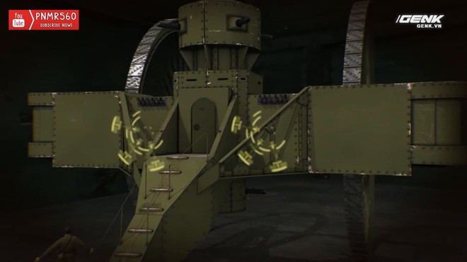 [Vietsub] Tìm hiểu về chiếc xe tăng Sa Hoàng độc nhất vô nhị trong thế chiến I: Cao 9 m, nặng 40 tấn nhưng chỉ là món đồ chơi phóng to - Ảnh 7.
