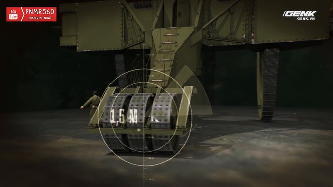 [Vietsub] Tìm hiểu về chiếc xe tăng Sa Hoàng độc nhất vô nhị trong thế chiến I: Cao 9 m, nặng 40 tấn nhưng chỉ là món đồ chơi phóng to - Ảnh 9.