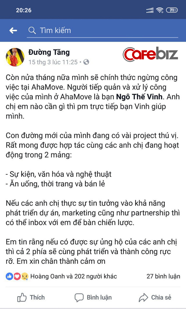 Sau Go-Viet, ứng dụng giao hàng Việt Ahamove cũng thay CEO, phải chăng các startup đã quá mệt trước cơn bão lấy tiền đè người của Grab? - Ảnh 2.