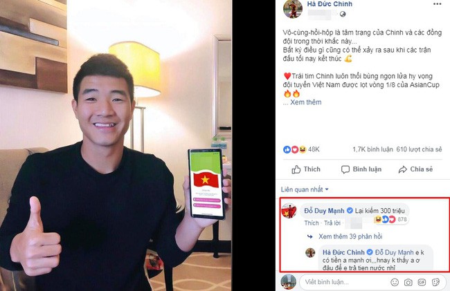 Dân mạng kháo nhau số tiền Quang Hải kiếm được từ mỗi post quảng cáo trên Facebook, nghe tới đâu giật mình tới đó - Ảnh 3.