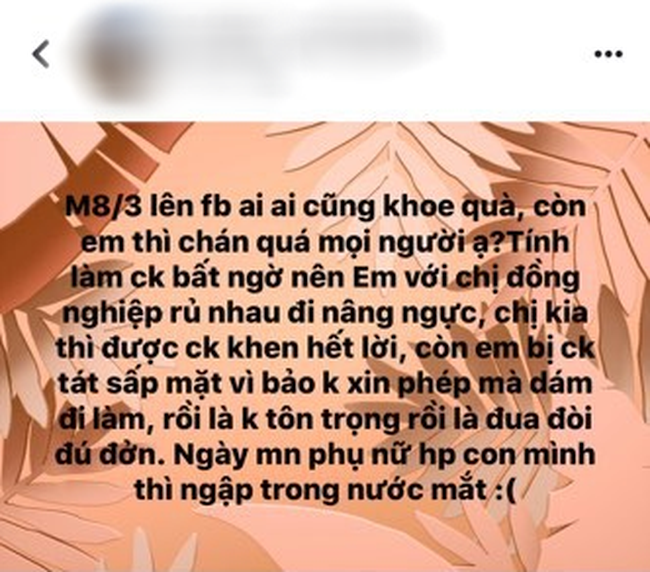 Chuyện ngược đời ngày 8/3: Vợ đi nâng ngực để tạo bất ngờ cho chồng, nào ngờ bị tát sấp mặt - Ảnh 1.