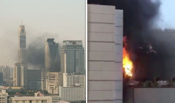 Cháy kinh hoàng ở trung tâm thương mại Bangkok, nhiều nạn nhân nhảy xuống từ tầng cao - Ảnh 7.