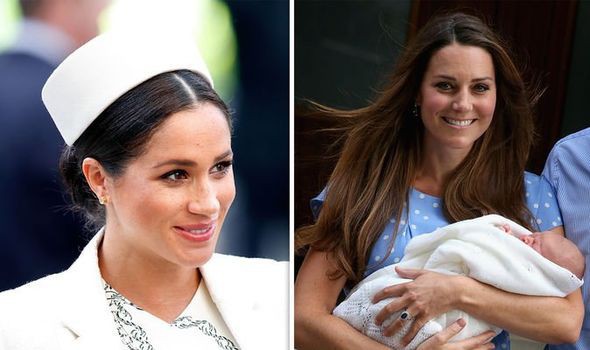 Meghan quyết sinh con trong bí mật vì không muốn dẫm lại vết xe đổ này của chị dâu Kate khi lâm bồn Hoàng tử George - Ảnh 1.