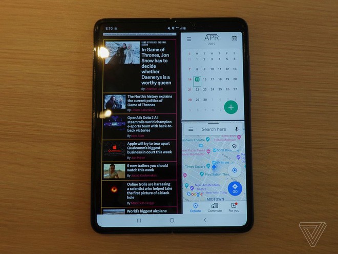 Trên tay Samsung Galaxy Fold: cầm nắm sướng tay, tiếng mở ra đóng vào nghe sướng tai và phần mềm thì tốt đáng ngạc nhiên - Ảnh 6.