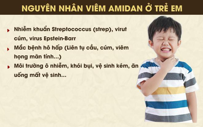 Viêm amidan ở trẻ em và cách chữa viêm amidan cấp, mãn tính không cần cắt - Ảnh 2.