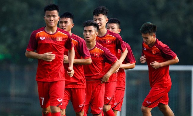 U18 Việt Nam may mắn hạ gục đối thủ nhờ được hưởng penalty đúng phút 90 - Ảnh 1.