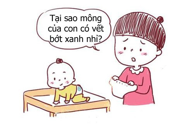 Bộ tranh hài hước về sự thật vết bớt xanh thường thấy ở trẻ sơ sinh khiến ai xem cũng phải bật cười - Ảnh 12.