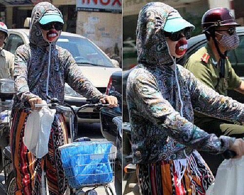 Hà Nội, Sài Gòn dắt tay nhau vào mùa nóng chảy mỡ, học ngay các chị ninja bí kíp tránh nắng bất ngờ - Ảnh 2.