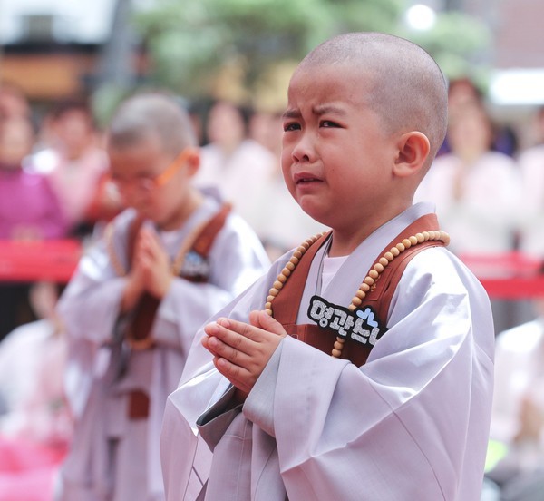 Cưng muốn xỉu trước 50 sắc thái của các chú tiểu ở Hàn Quốc trong ngày lễ Phật đản - Ảnh 13.