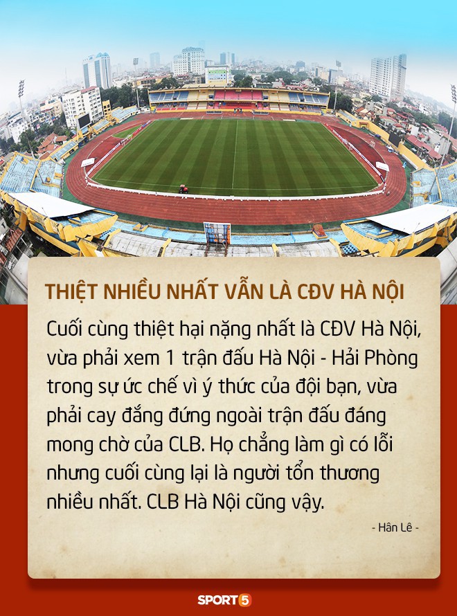 Fan Việt tranh cãi nảy lửa chuyện sân Hàng Đẫy bị treo vì CĐV Hải Phòng đốt pháo sáng - Ảnh 1.