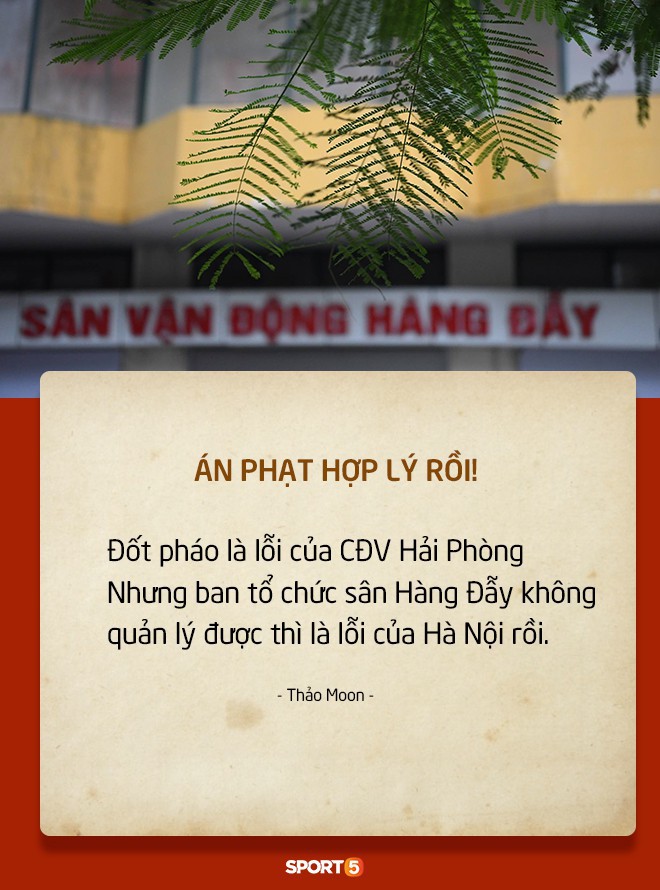 Fan Việt tranh cãi nảy lửa chuyện sân Hàng Đẫy bị treo vì CĐV Hải Phòng đốt pháo sáng - Ảnh 3.