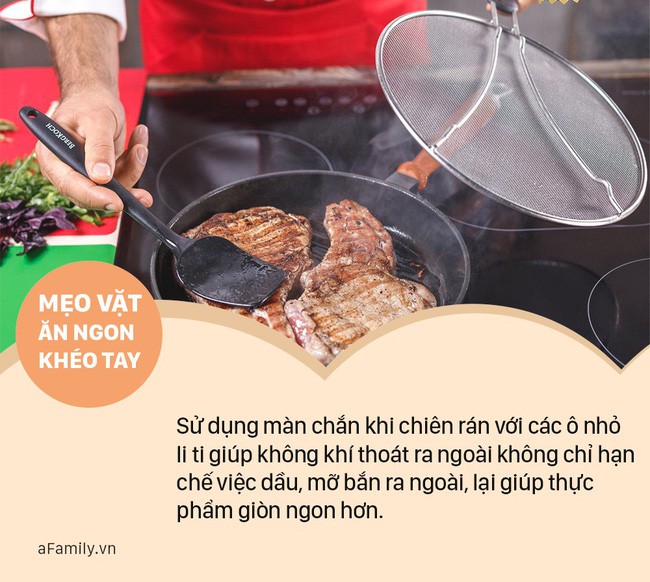 6 mẹo vặt để khi chiên rán thực phẩm không bị bắn dầu ra ngoài của các đầu bếp mà ít ai biết - Ảnh 4.