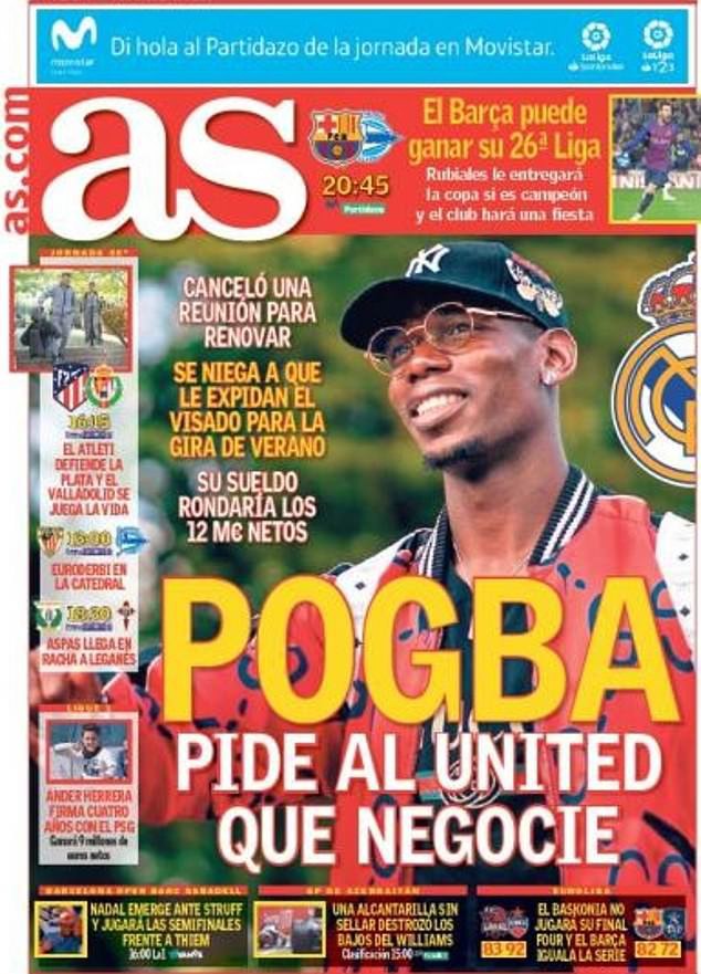 Báo TBN: Pogba đạt thỏa thuận về mức lương khủng với Real, xin rời Man United - Ảnh 1.