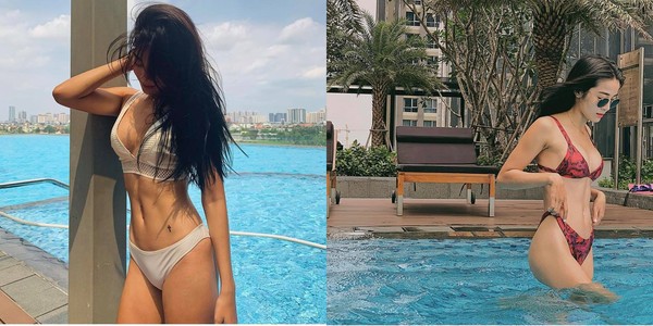Hot girl Việt diện bikini gợi cảm đập tan ngày hè nắng nóng - Ảnh 5.