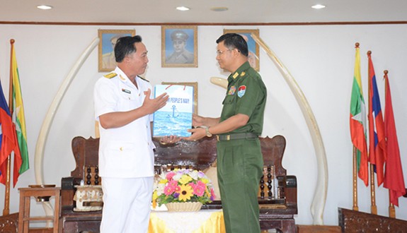 Tàu 012- Lý Thái Tổ thăm hữu nghị Myanmar - Ảnh 2.