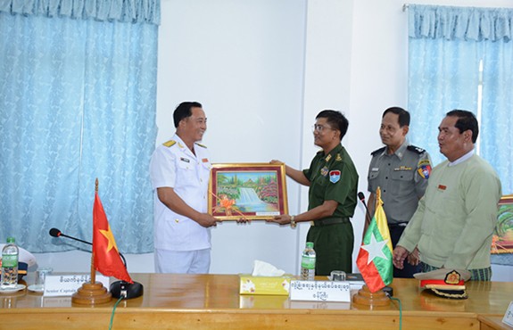 Tàu 012- Lý Thái Tổ thăm hữu nghị Myanmar - Ảnh 4.