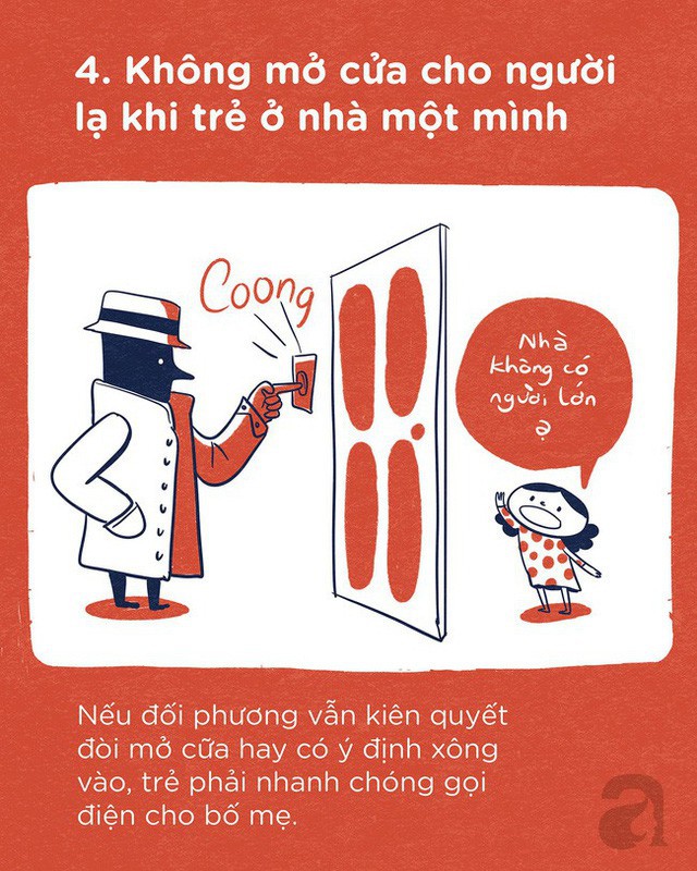 Trọn bộ bí kíp tự bảo vệ mình: Trang bị ngay cho con để trẻ có thể tự bảo vệ mình ở bất cứ đâu và bất cứ hoàn cảnh nào - Ảnh 4.