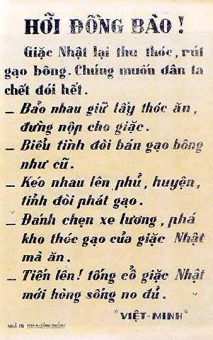 Phát xít Nhật bại trận nặng nề, làn sóng nổi dậy bùng lên ở khắp nơi nước ta - Ảnh 1.