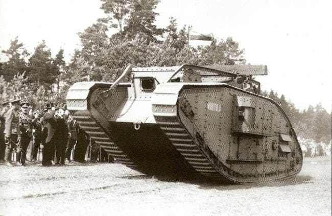 Điểm danh những chiếc xe tăng mạnh nhất Thế chiến I - Ảnh 1.