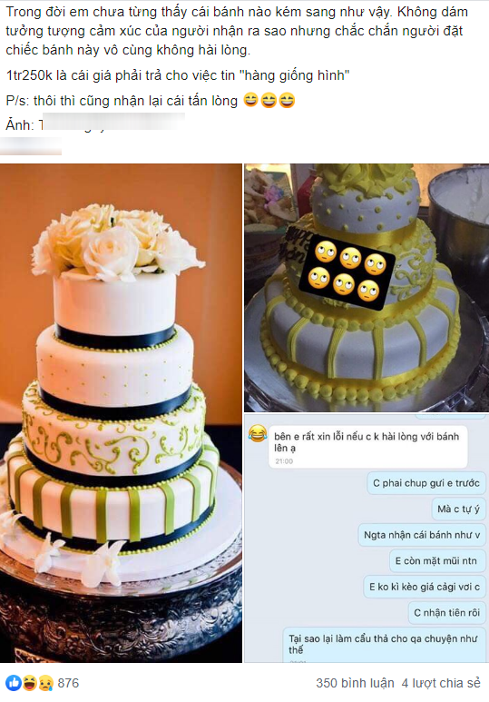 Cô gái đặt chiếc bánh sinh nhật 1 triệu 2 trên mạng, thứ nhận về khiến ai nấy hoảng hốt nhưng sự thật càng bất ngờ - Ảnh 1.