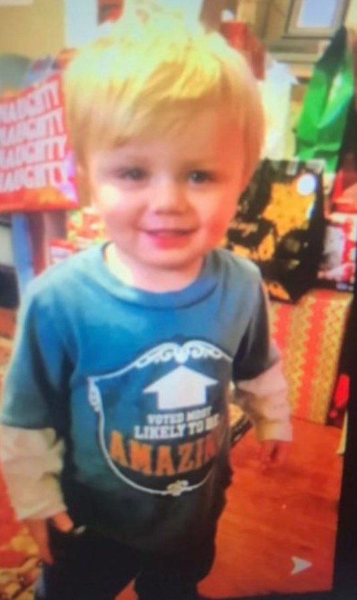 Bé trai 2 tuổi được phát hiện đang ăn bánh quy và uống nước táo cạnh vách đá sau 5 ngày mất tích - Ảnh 1.