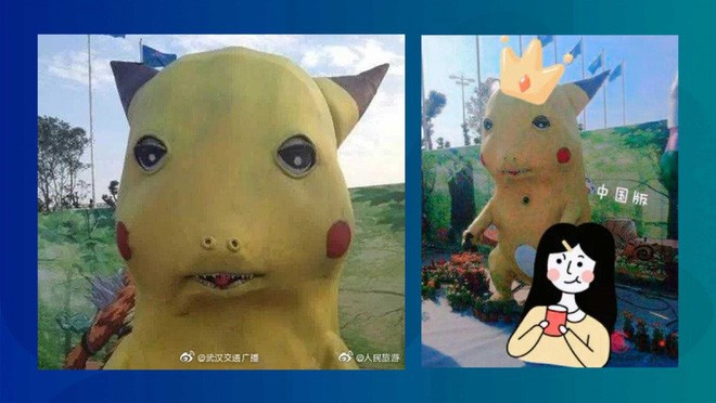 Những phiên bản Pikachu đến từ Trung Quốc này sẽ ám ảnh giấc mơ của bạn mỗi đêm - Ảnh 1.
