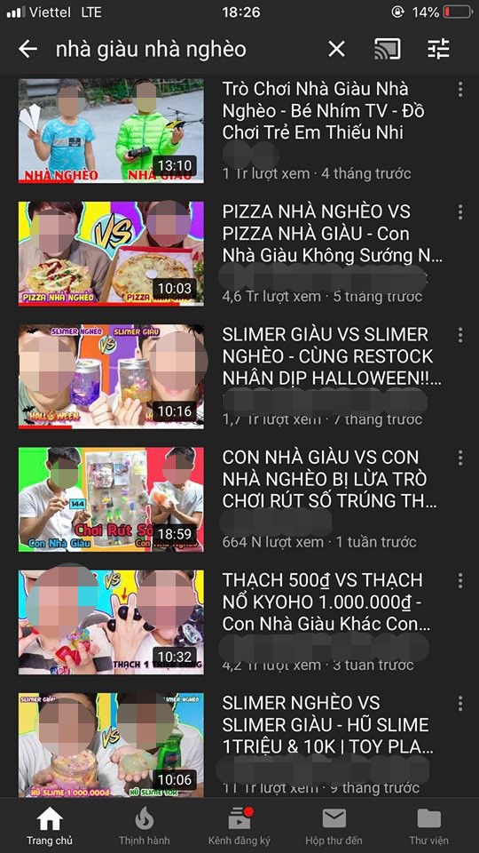 Xây dựng nội dung phản cảm phân biệt giàu - nghèo, loạt video triệu views của kênh Youtube kids bị lên án - Ảnh 3.