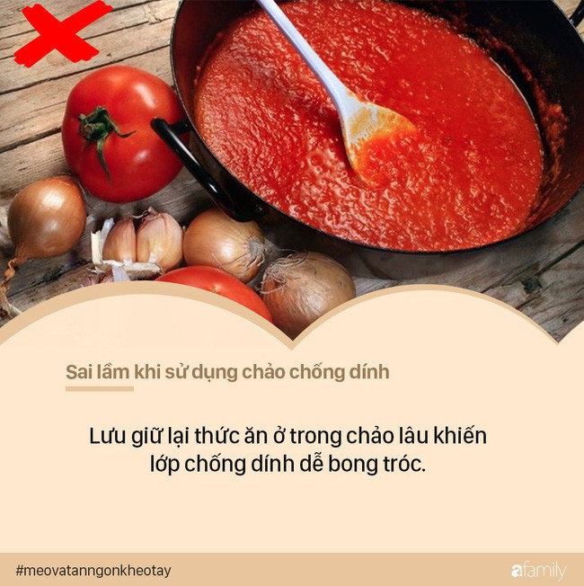 Sai lầm mẹ nào cũng mắc khi dùng chảo chống dính, cứ tiếp tục đảm bảo ung thư sẽ ghé thăm - Ảnh 5.