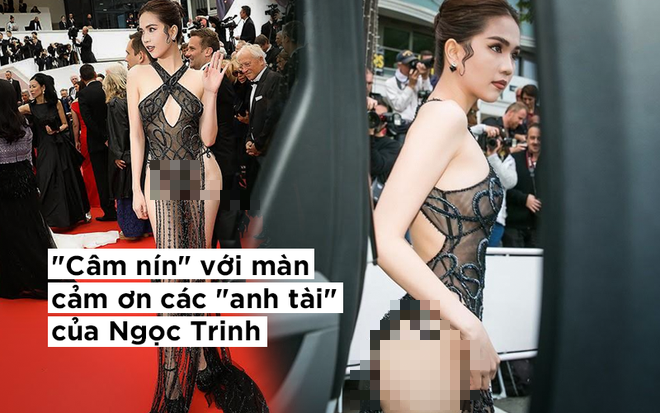 Sự trơ trẽn của Ngọc Trinh khi gọi ồn ào thảm đỏ Cannes là màn trình diễn để đời - Ảnh 2.