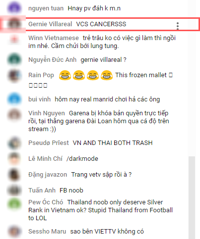 LMHT: Game thủ Việt lại thể hiện ý thức tồi tệ, sang LoL Esports xem nhờ còn spam chửi bới rồi rủ nhau report sập kênh - Ảnh 1.