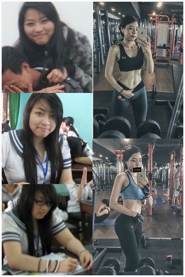 Bất ngờ với dung nhan 5 năm trước của hotgirl phòng gym Hà Nội từng được báo Trung Quốc ca ngợi - Ảnh 1.