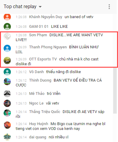 LMHT: Game thủ Việt lại thể hiện ý thức tồi tệ, sang LoL Esports xem nhờ còn spam chửi bới rồi rủ nhau report sập kênh - Ảnh 2.