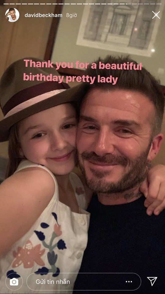 David Beckham và gia đình đón sinh nhật ấm cúng, nhan sắc xinh đẹp của bé út Harper Beckham đặc biệt gây chú ý - Ảnh 2.