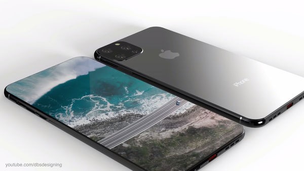 iPhone XI lộ diện đầy mê hoặc với màn hình đục lỗ, 4 camera sau - Ảnh 1.