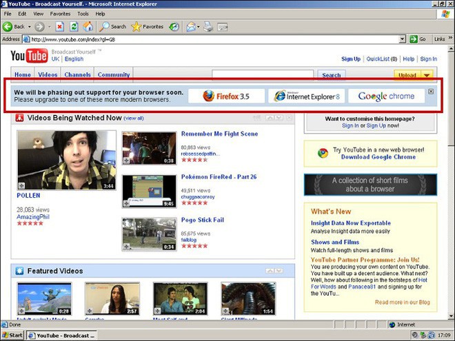 YouTube đã sát hại Internet Explorer 6 như thế nào? - Ảnh 2.