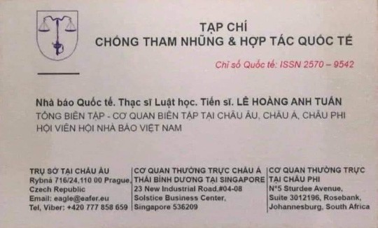 Hội Luật gia Việt Nam nói về việc nhà báo quốc tế Lê Hoàng Anh Tuấn dùng xe biển xanh - Ảnh 1.