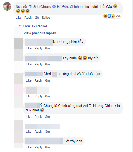 Cầu thủ Thành Chung tag Hà Đức Chinh rồi đùa cợt trong bài đăng về tin đồn nam sinh lớp 10 làm nhiều nữ sinh có bầu - Ảnh 2.